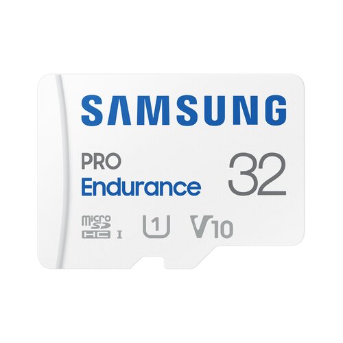 Samsung spominska kartica PRO Endurance, micro SDHC, 32GB, U1, V10, UHS-I, z SD adapterjem Slike