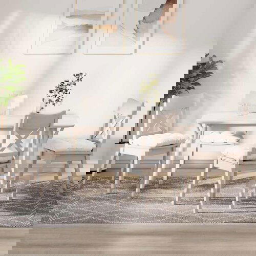 vidaXL Sedežne blazine 4 pcs Bela 45 x 45 x 12 cm blago Cene