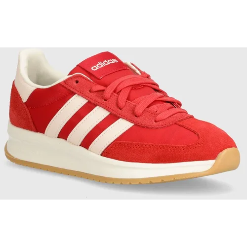 Adidas Superge iz semiša Run 70s rdeča barva, IH8597