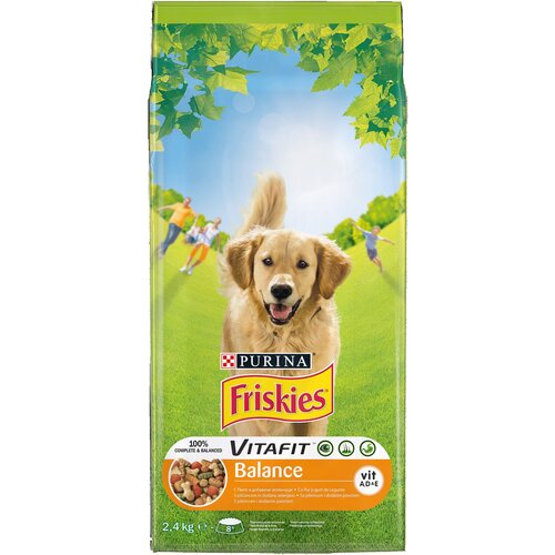 Friskies dog adult all balance piletina&amp;amp;povrce 2.4 kg Slike