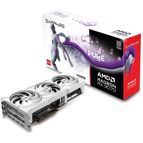 Sapphire svga rx 9070 pure gaming oc 16GB dual hdmi/dual DP/11349-02-20G Cene