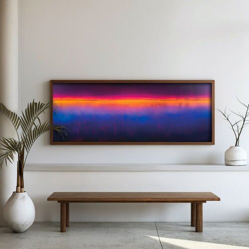 WALLXPERT FAH179-150 Multicolor Decorative Framed MDF Painting Cene