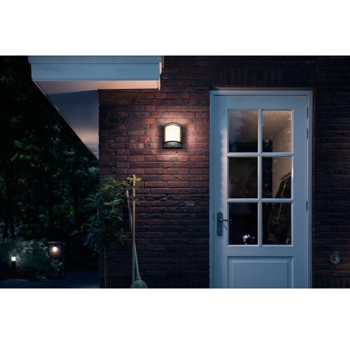 Philips LED senzorska zunanja stenska svetilka Samondra (3,8 W, Barva svetlobe: Toplo bela, IP44) Slike