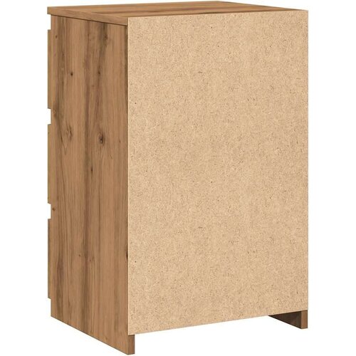 VidaXL Noćni ormarić Artisan hrast 40x35x62,5 cm izrađeno drvo Slike