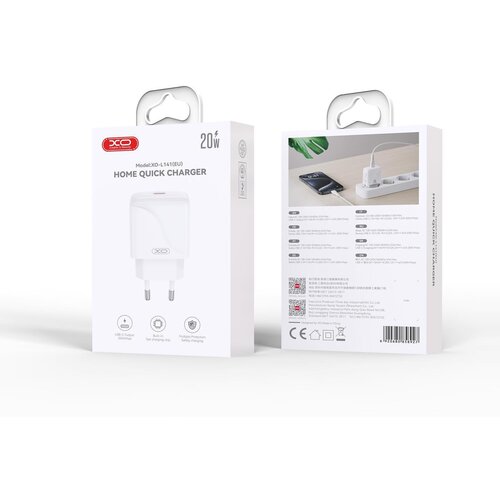 XO L141(EU) adapter 20w Beli Slike