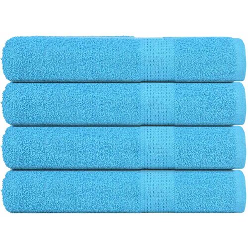 VidaXL Brisače 4 kos turkizna 80x200 cm 360 gsm 100% bombaž Slike