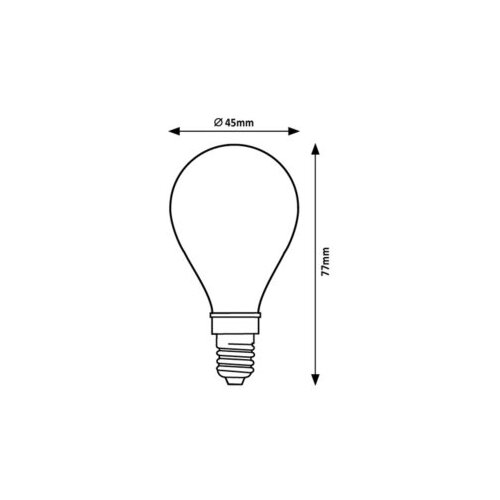Rabalux LED žarulja E14 4 W 500 lm 4000 K G45 filament Cene