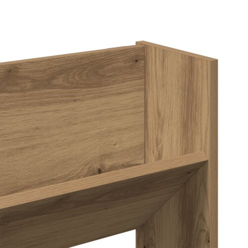 VidaXL ormarići za cipele na zidu 2 pcs hrast artisan 60 x 18 x 60 cm Slike