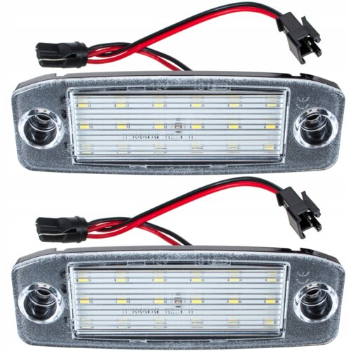Co2 KOMPLET LUČI LED ZA OSVETLITEV REGISTRSKE TABLICE, AUTOTUNE, ZA HYUNDAI KONA, HYUNDAI KONA N/SUV, HYUNDAI SONATA VI, HYUNDAI I30 KOMBI, HYUNDAI I40 I, HYUNDAI I40 I CW, HYUNDAI I40 I KOMBI V, (21748443) Slike