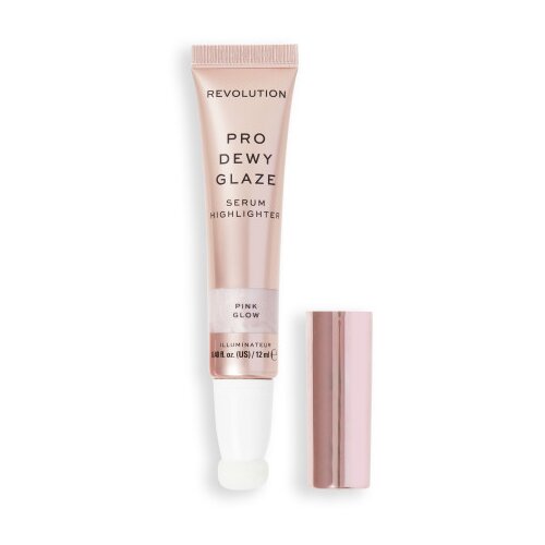 Revolution kremni osvetljevalec - Dewy Glaze Serum Highlighter - Pink Glow Cene