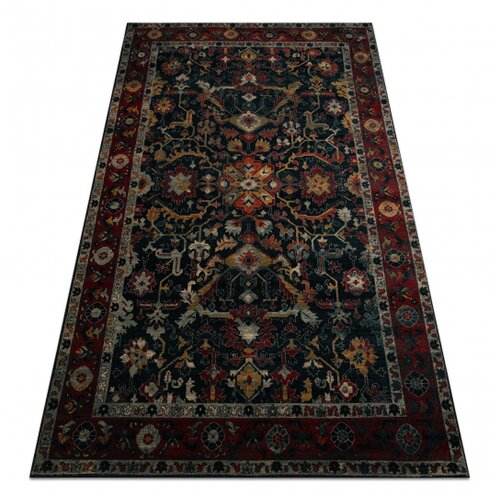 RugsX Preproga volna POLONIA VERANO Ornament, okvir mornarica 200x300 cm, (22107787) Cene