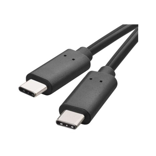 Kabel USB-C / USB-C, 3.1, polnjenje, podatki, 1 m, črna Cene