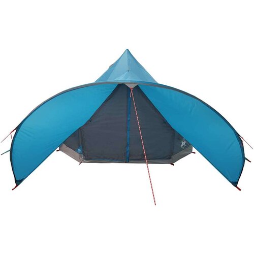  Teepee &amp;scaron;ator s krovom Plava i siva 600 x 600 x 347 cm Slike