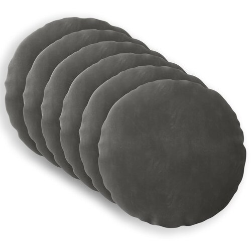  Presvlaka za jastuk 6 pcs HEERLEN Tamnosiva &Oslash; 50 cm Bar&scaron;un Cijene