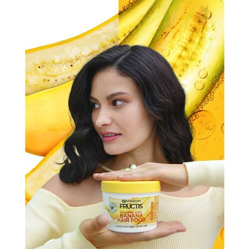 Garnier Fructis Hair Food Banana hranjiva maska za suhu kosu 390 ml Slike