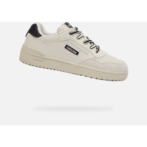 Geox White boys' sneakers Washiba - Boys Cijene