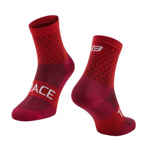 Čarape FORCE TRACE crvene S-M 36-41 Cene
