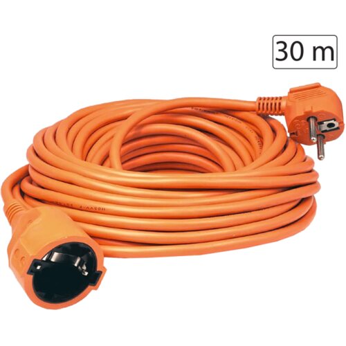 Home Produžni strujni kabl 1 utičnica, 30m, H05VV-F 3G 1,5mm&sup2; &ndash; NV 2-30/OR/1.5 Cijene