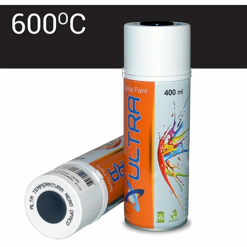 Ultra color spray 400ml crni mat 600 stepeni Cene