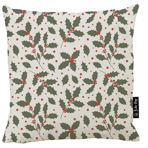 Butter Kings Ukrasna jastučnica s božićnim motivom 45x45 cm Holly – Cijene