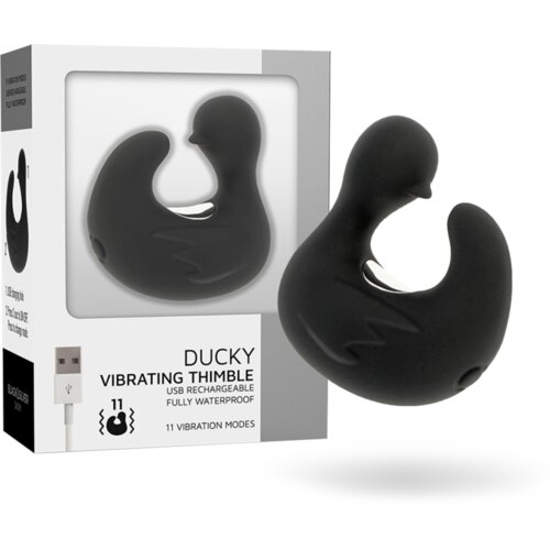Penthouse black&silver- recarregvel duckymania silikonski stimulacijski naprstnik za race, (21404139) Cene