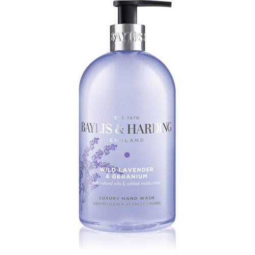 Baylis &amp;amp; Harding Wild Lavender &amp;amp; Geranium tekući sapun za ruke s hidratantnim učinkom 500 ml Slike