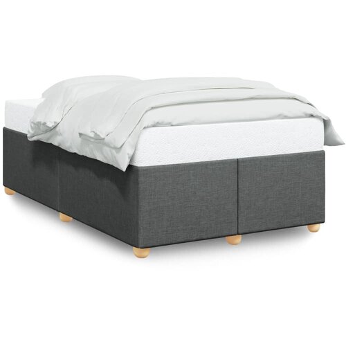 vidaXL Posteljni okvir temno siv 120x190 cm tkanina Cene