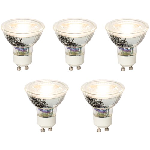 LUEDD Komplet 5 zatemljivih LED žarnic GU10 5W 370lm 3000K Cene