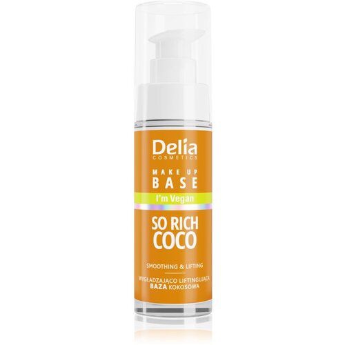 Delia Cosmetics So Rich Coco gladilna podlaga za pod tekoči puder 30 ml Cene