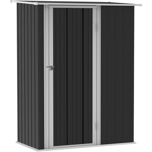 HOMESTAR Vrtna lopa 142x84x189 cm temno siva, (5000228960) Slike