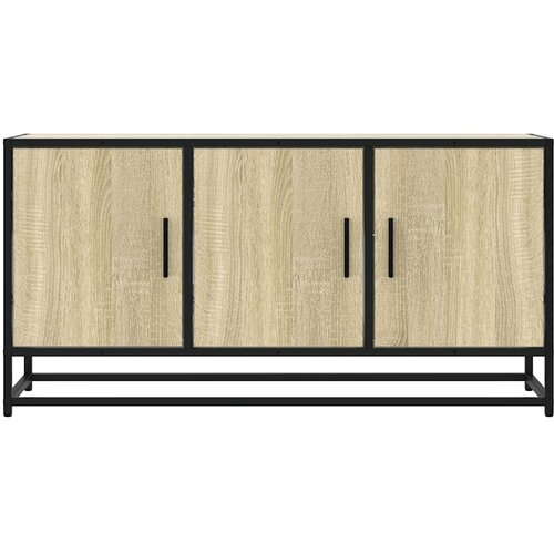  ormarić Sonoma hrast 100x35x50 cm Konstruirano drvo i metal Slike