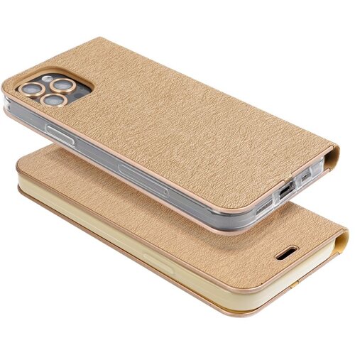 Oem LUNA Book Gold preklopna futrola za Samsung Galaxy A57 5G gold Slike