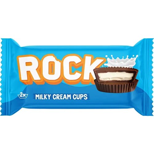 Dex Rock Čokoladica ROCK Milky cream cups 36g Cene