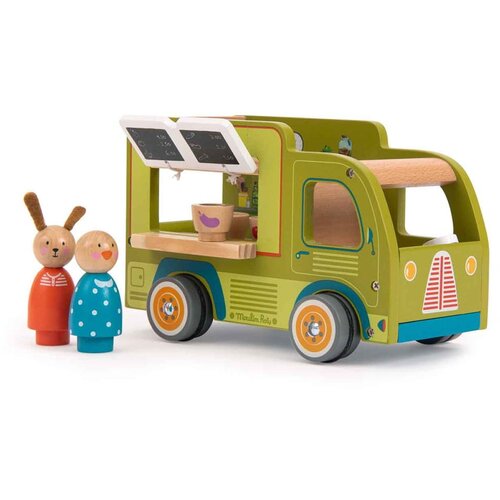 Moulin Roty Lesen avtomobilček La Grande Famille Food Truck – Cene