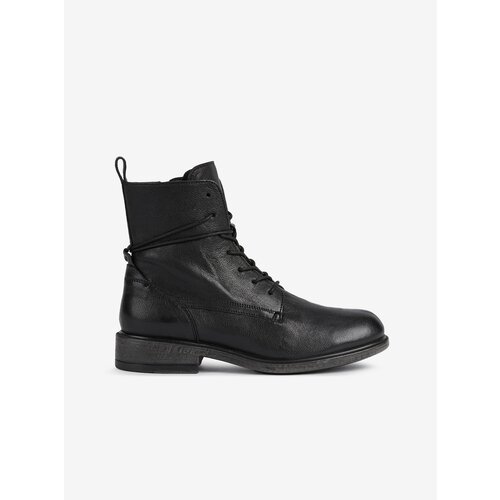 Geox Black Women Leather Ankle Boots Catria - Women Slike