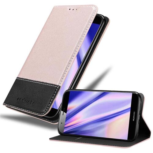  ohišje, združljiv s huawei v rose gold black - zaščitni pokrov z magnetnim zapiranjem, stoječo funkcijo in režo za kartico, (20591135) Cene
