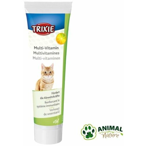 Trixie multivitaminska pasta za mačke za jačanje imuniteta Slike