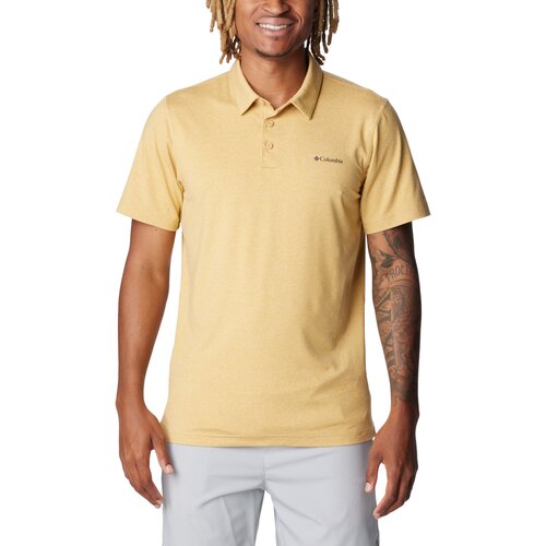 Columbia Polo majice kratki rokavi Tech Trail Polo Shirt Rumena Cene