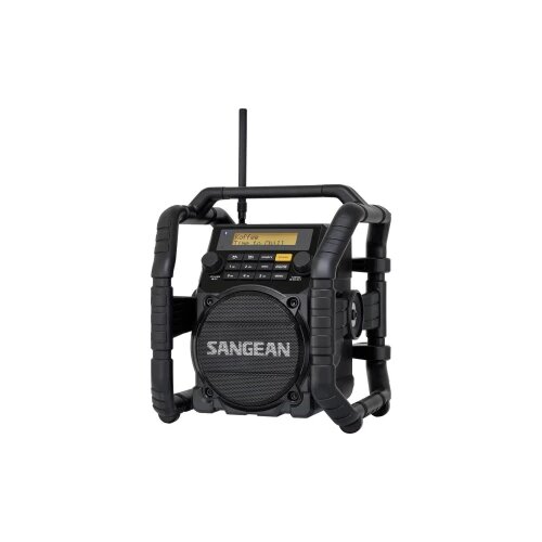 Sangean DAB+ (1012) Radio za gradilište U-5 DBT AUX, Bluetooth, UKW Vodootporan, Otporan na prašinu, Otporan na udarce Crna Cijene