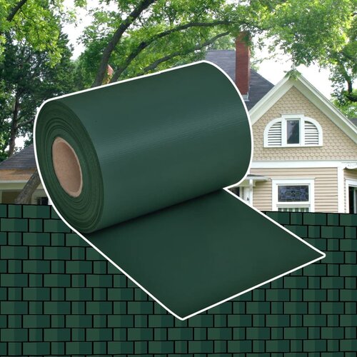 vidaXL Vrtni zaslon PVC 70 x 0 19 m zelena Cijene