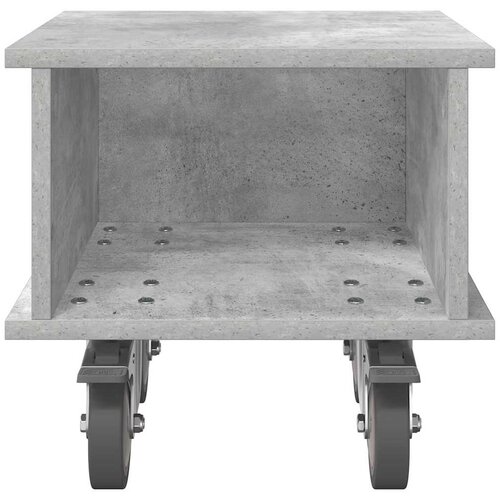  stalak Betonski sivi 37 x 35 x 35 cm Konstruirano drvo Slike