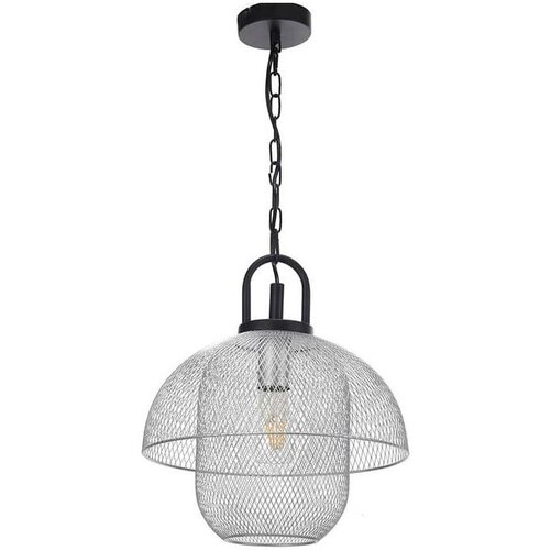  ONLI - Luster na lancu ZAIR 1xE27/22W/230V crna/srebrna Cene