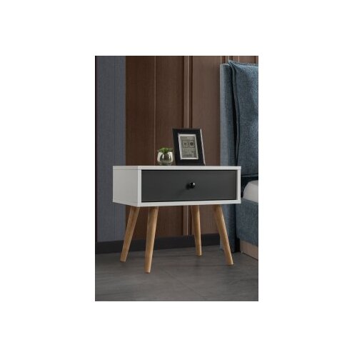 Hanah home Noćni ormarić antracit Cijene