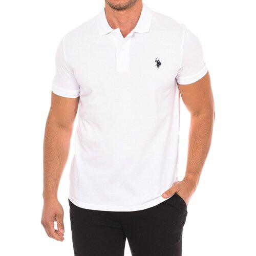 U.S. Polo Assn. Polo majice kratki rokavi 67940-100 Bela Cene