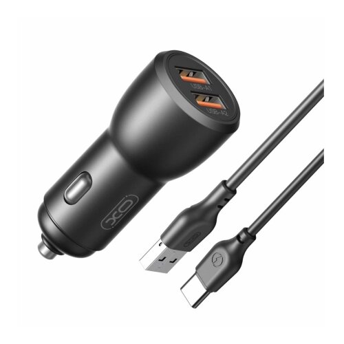XO CC55 Car charger + Type-C Cable Slike
