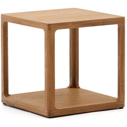 Kave Home Pomoćni stol u dekoru hrasta 50x50 cm Maymai &amp;ndash; Slike