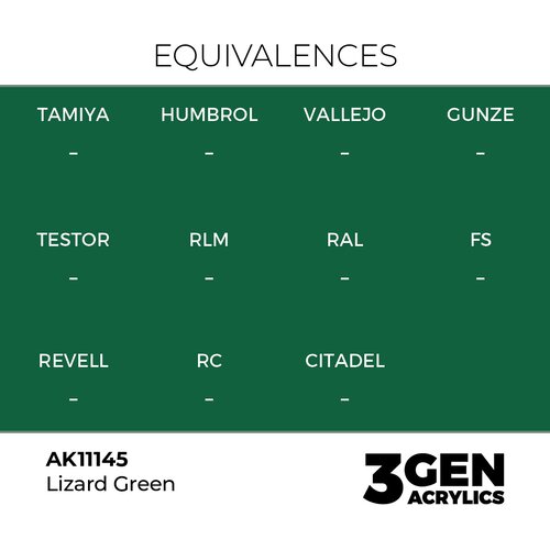 AK Interactive Lizard Green 17ml - 3rd Gen Akrilna Boja AK11145 Slike