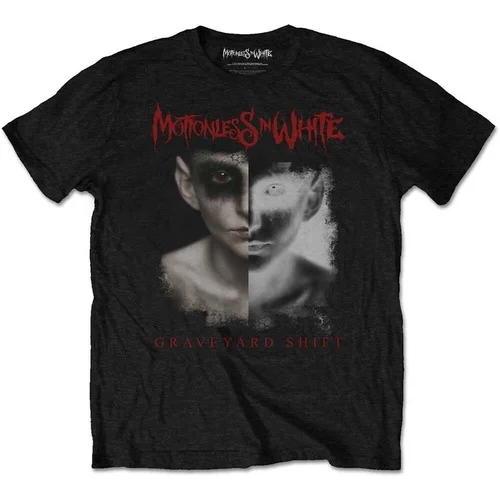 Motionless In White majica Split Screen L Black