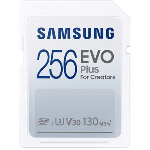 Samsung Spominska kartica EVO Plus, SDXC, 256GB, U3, V30, UHS-I Slike
