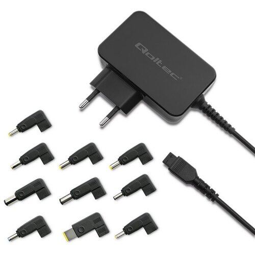 Qoltec univerzalni polnilec 65W za prenosne računalnike - 10x vtikač Cene